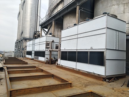 CE Cross Flow Media HVAC Industrial Evaporative Cooling Tower Steel