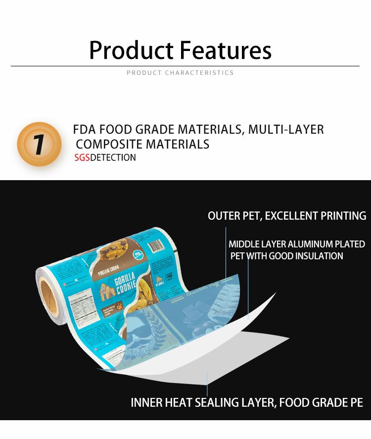 Granule Packaging Film Roll | Moisture-Proof High-Strength Composite Lamination | Custom Sizes for Agriculture/Chemical/Food Industry
