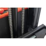 Walkie Electric Pallet Stacker With PU Wheel Loading 1000kg 1500kg