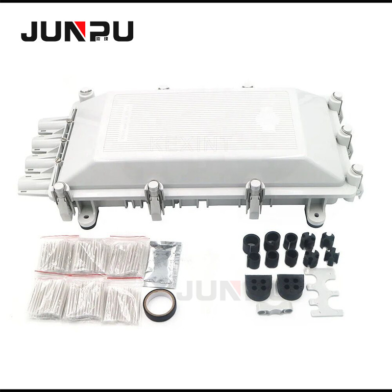 fTTH 256 Core fiber optic cable joint box GF material and IP 68