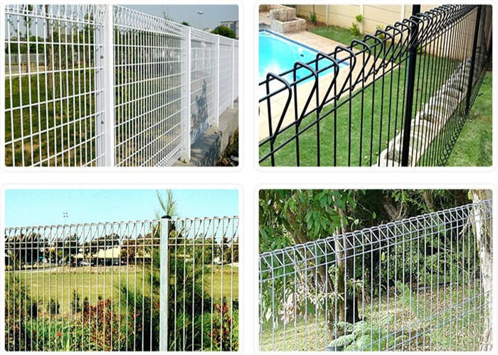 Roll Top Weld BRC Galvanized Wire Mesh Fencing 914mm Width