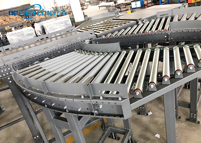 180 Degree Expandable Gravity Roller Conveyor