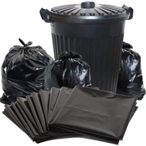 China Compostable Biodegradable Garbage Bags , Customized 100% PLA Disposable Trash Bags wholesale