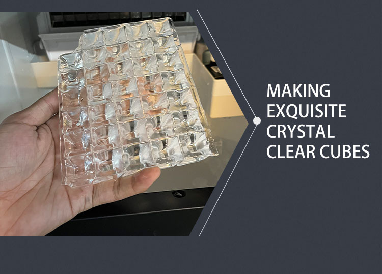 Full Automatic R290 Cube Ice Machine In Modulating Drinks