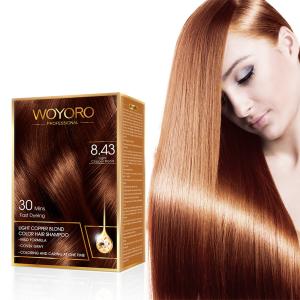 China Long Lasting Low Ammonia Argan Oil Color Shampoo wholesale