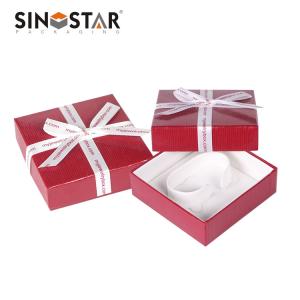 China OEM Accept Printed Paper Jewelry Box with Coated Paper and wholesale