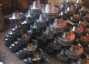 China Round Shape Stainless Steel Flange Raised Face Type High Toughness ASTM Standard wholesale