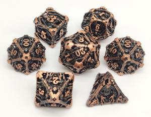 China Nontoxic Sturdy Mini DND Dice , Portable Small Polyhedral Dice wholesale