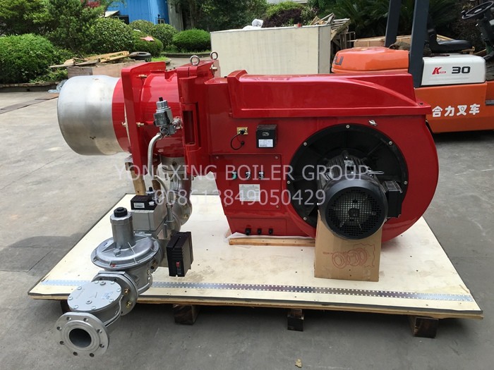Lpg Industrial Gas Burner / Gas Fired Burner High Strength Alloy Steel Material
