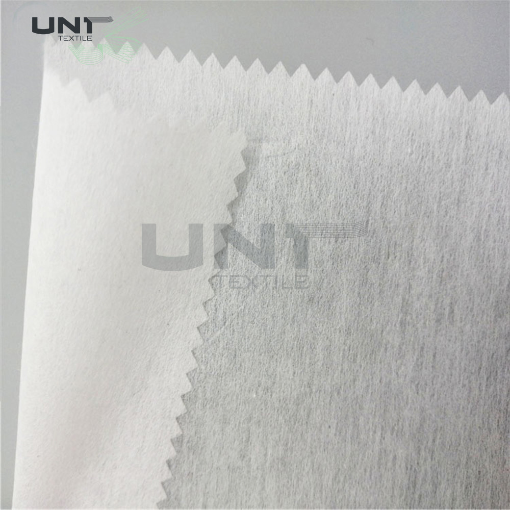SGS Polyester Rayon Mixed Crisp Embroidery Backing Fabric For Garment Embroidery