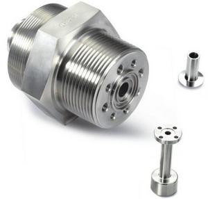 China Lightweight Brass Machined Parts , CNC Auto Parts Electroless Nickle Coating wholesale