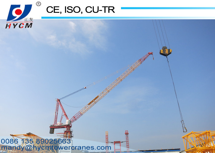 25m Jib 2.0ton Tip Load QTD2520 Small Luffing Jib Tower Crane with High Specifications
