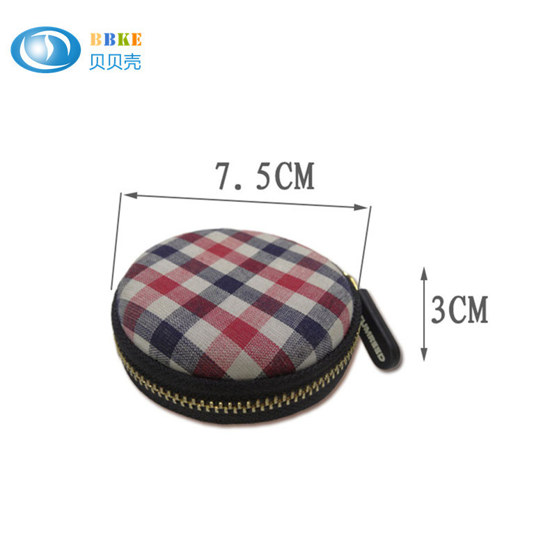 Eco Travelling EVA Headphone Case , Waterproof Mini Hard Earphone Case
