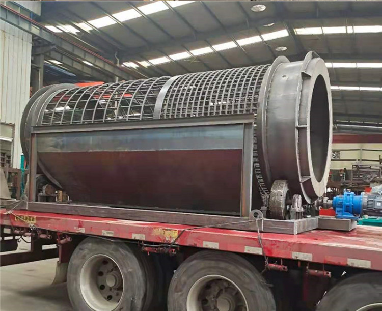 Fine Sand Aggregates Rotary Cylinder Trommel Drum Screen Machine