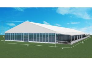 China PVC Textile Waterproof 60m Clear Roof Wedding Tent wholesale