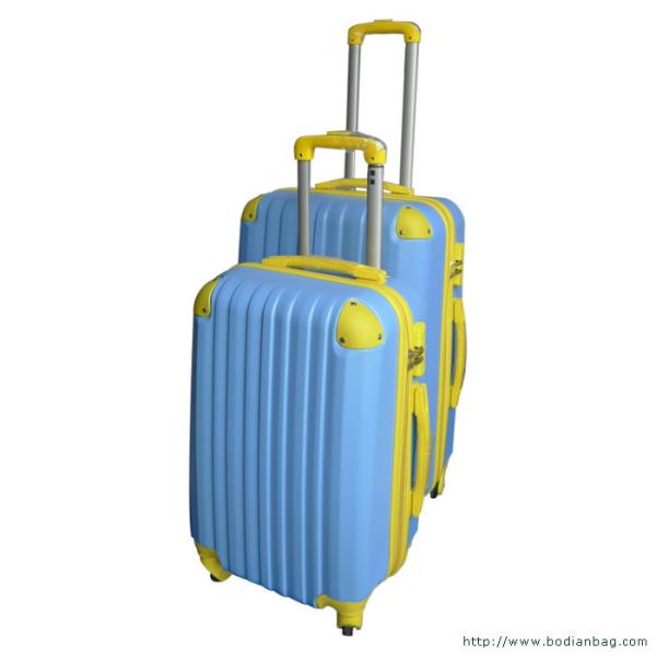 Traveler's best choice ABS hard side spinner luggage sets travel trolley