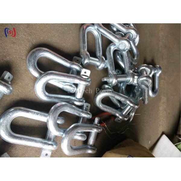 High Strength Shackle with 350~380 Fixture Center Distance and 100mm Applicable Sheave Width for LGJ400~500 ACSR