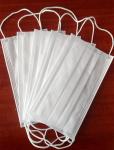 3 ply disposable face mask anti virous white color