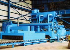 China Surface Derusting Steel Plate Shot Blasting Machine Heavy Duty Factory Use 53.2t wholesale