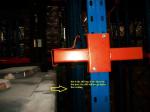 Heavy Duty Metal Drive in Selective Pallet Rack for warehouse
