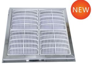 China SS304 490x490mm Above Ground Pool Floor Drain wholesale