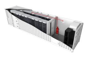 China MWH BESS Battery Energy Storage System 500kwh To 1.37 MWH ESS Battery Pack wholesale