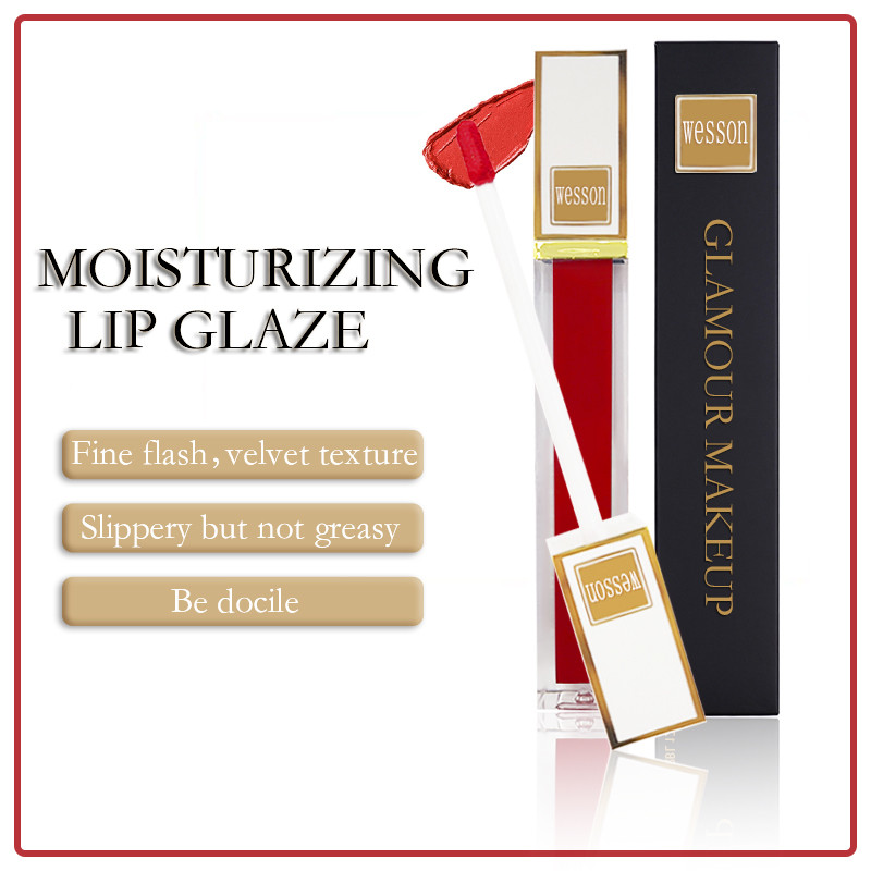 2.5g 60C Color Matte Glossy Lipstick 500pcs Natural Waterproof Gloss Lipstick