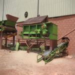 Prefabricated Kiln 120m Brick Manufacturing Plant Automatic Hollow Brick Machine