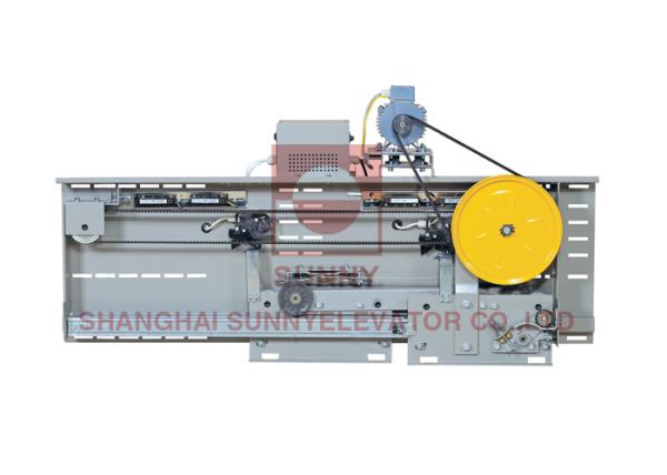 2 Leafs VVVF Door Operator / Elevator Door Parts Center Opening One Year