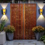 IP65 water proofing exterior wall lamps outdoor COB 6W led wall lights outside
