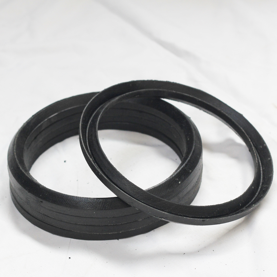 Black NBR FKM Fabric V-Seal for Hydraulic Cylinder Piston Rod and Chevron Packing