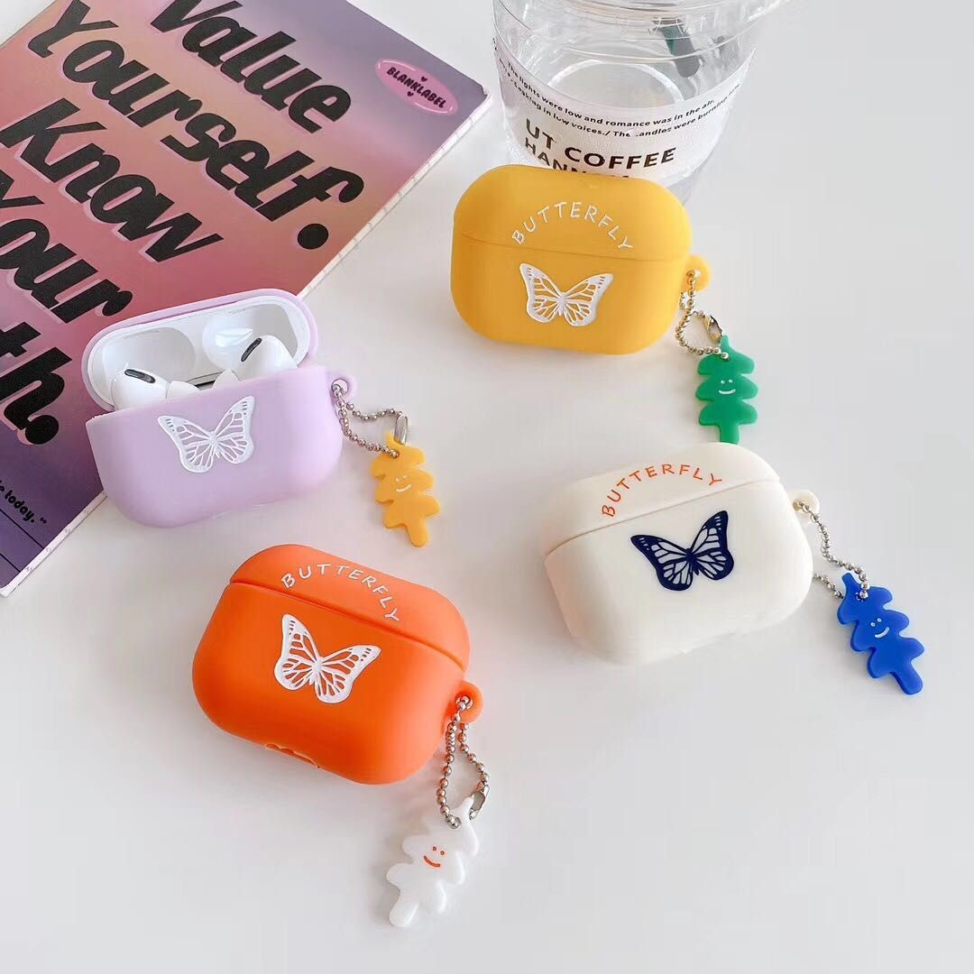 Cute Fruit Airpods Protective Cases Anti Lost Loop Multi Colors
