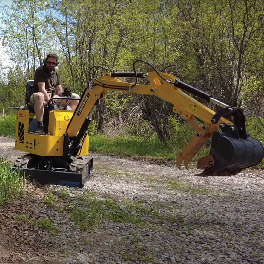 0.8 Ton 1 Ton 1.5 Ton 2 Ton Lithium Battery Extendable Track Electric Mini Excavator