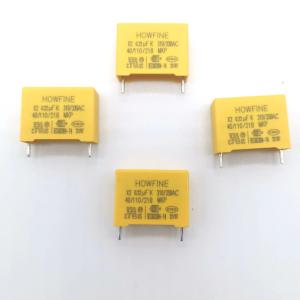 China Reduction Voltage X2 Safety Capacitor 0.22uF / 275V / 310V / 330V wholesale