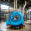 Power Generation Francis Turbine Generator with Rated Power stainless steel 300KW-20MW