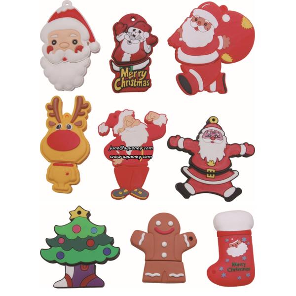 Christmas gift USB flash drive 1MB to 64GB