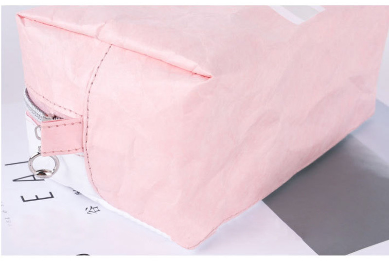 Foldable Tyvek Cosmetic Bag