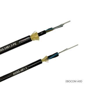 China Factory manufacturers ADSS 6 12 24 48 core Outdoor SM fiber optic cable wholesale