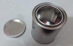 China 1 Gallon Metal Empty Clear Paint Pail Bucket With Lid wholesale