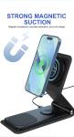 Fast Charging Folding Wireless Charger For IPhone Airpods AppleWatch Fast