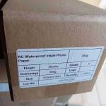 260gsm Glossy Satin Luster RC Photo Paper Roll 24 42 Inch Width