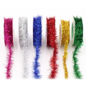 China Shinny Wired Wrapping Paper Rope 100m Paper Twist Rope Rose Silver wholesale