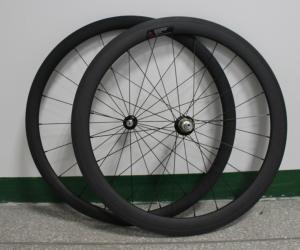 China Hand build 100% Road bicycle wheels carbon tubular road bike carbon 700c 38+50mm whelsets wholesale