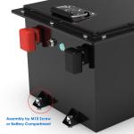Custom Golf Cart Lifepo4 Lithium RV Battery Pack 48V 51.2V 105AH 100AH 5KWH