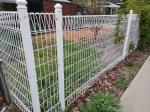 Triangle Black Steel Bending Roll Top Fence Hot Dipped Galvanized
