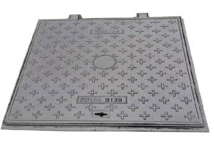 China High Strength Square Manhole Cover Rustproof For Municipal Construction wholesale