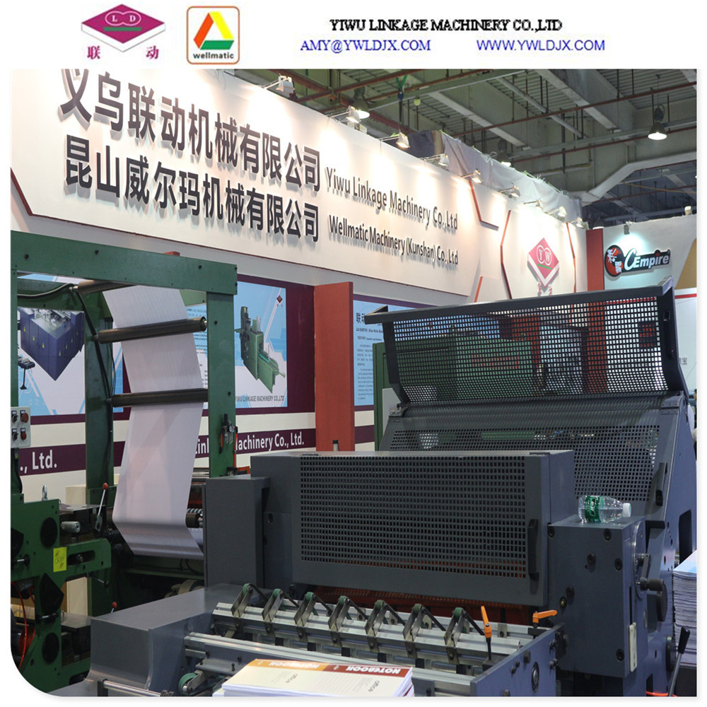 Office Stationery Full Line Ruling Folding Cutting Binding All in One Notebook Machine Production Line