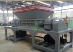 Double Shaft Industrial Cardboard Shredder Machine / Cardboard Crusher Machine