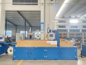 China 500mm Full Auto Cable Coiling And Strapping Machine wholesale