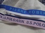 30mm Custom Logo Silicone Rubber Strip / Non Slip Elastic Band